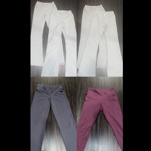 4 pairs of leggings